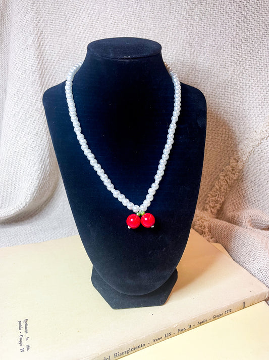 COLLANA 'CHERRY NECK'